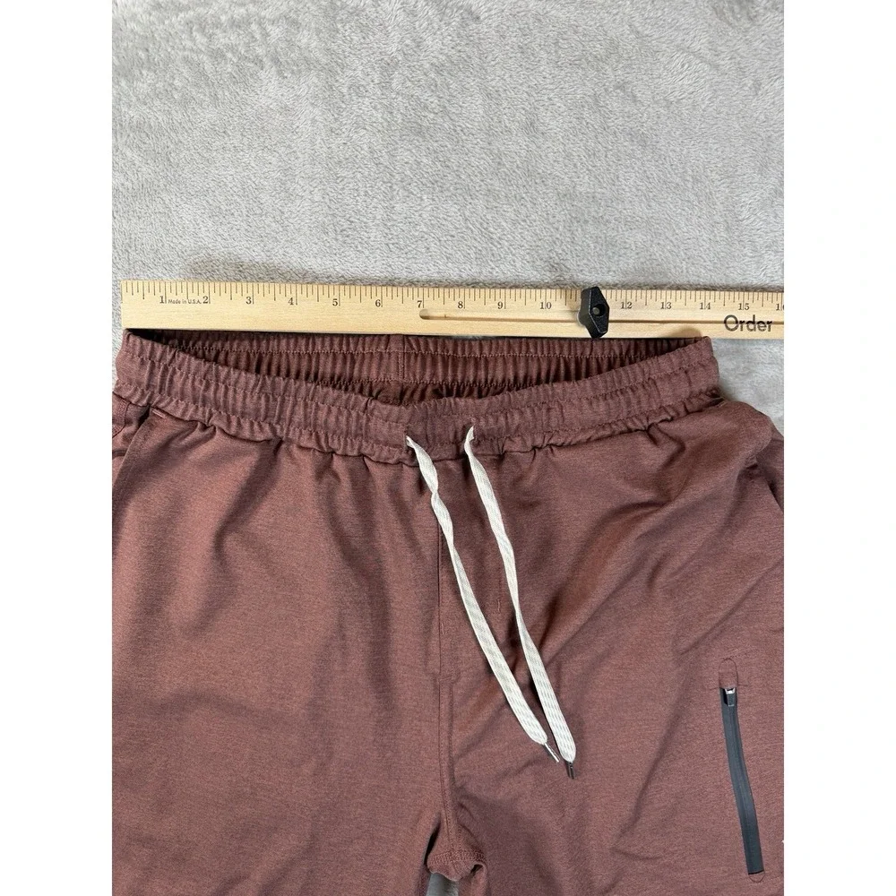 Vuori Sunday Performance Joggers Mens Medium Red Athletic Sweatpants